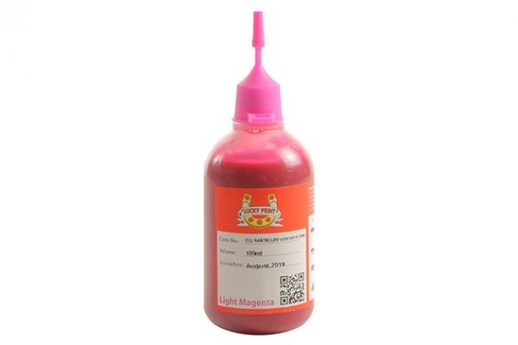 фото Пигментные чернила для Epson изображение Пигментные чернила для Epson Lucky Print Light Magenta (100ml)