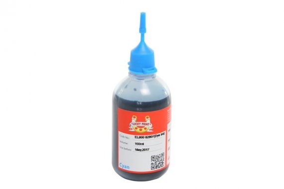 фото Фоточернила (водорастворимые) L800 изображение Фото-чернила L800 Lucky Print Cyan (100 ml)