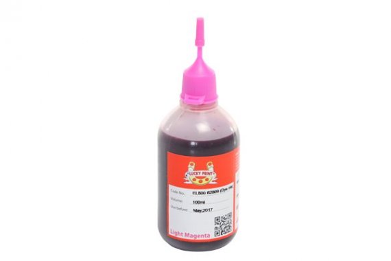 фото Фоточернила (водорастворимые) L800 изображение Фото-чернила L800 Lucky Print Light Magenta (100 ml)