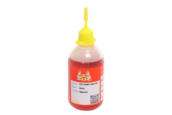 фото Фоточернила (водорастворимые) для Canon изображение Фото-чернила для Canon Lucky Print 521 Yellow (100 ml)