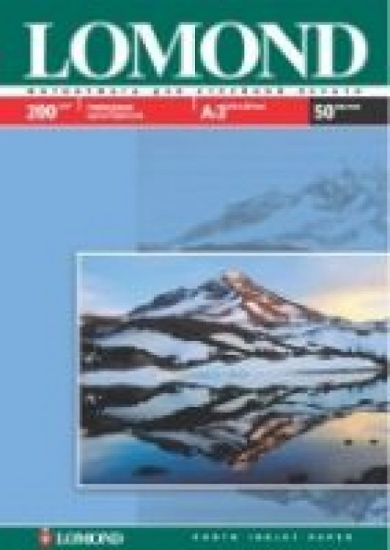 фото Фотобумага Lomond 50л изображение Глянцевая фотобумага Lomond (А3, 230 г/м2), 50 листов
