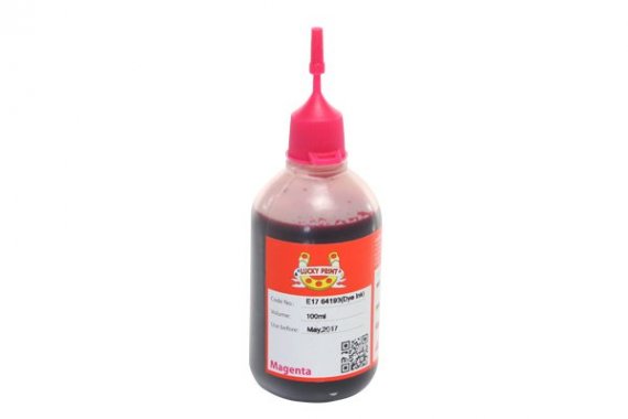 фото Фоточернила (водорастворимые) для Epson изображение Фото-чернила для Epson Lucky Print 17UV Magenta (100ml)