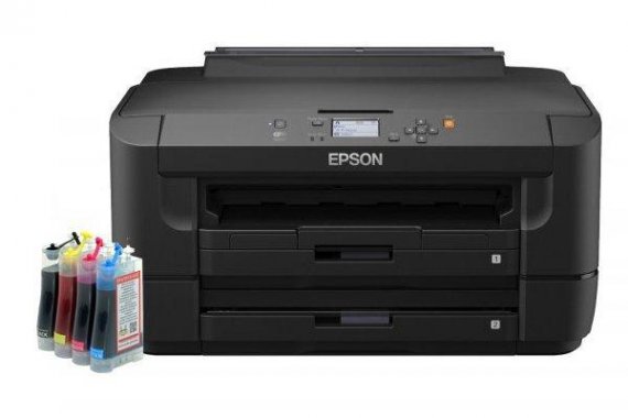 изображение Принтер Epson WorkForce WF-7110DTW с СНПЧ