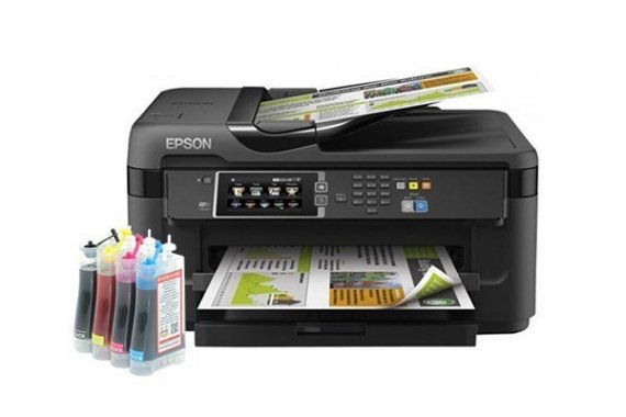 фото Epson WF-7610DWF с СНПЧ Standart изображение МФУ Epson WorkForce WF-7610DWF с СНПЧ