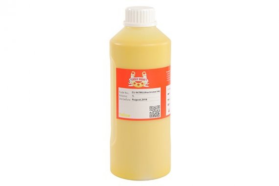 фото Пигментные чернила Lucky Print изображение Пигментные чернила Lucky Print Yellow 1 л.