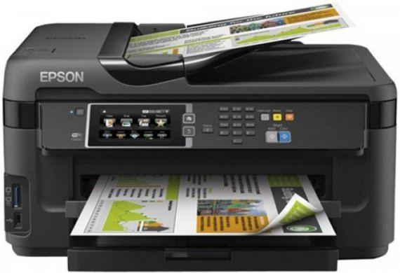 фото Epson WF-7610DWF с СНПЧ изображение Сублимационное МФУ Epson WorkForce WF-7610DWF с СНПЧ