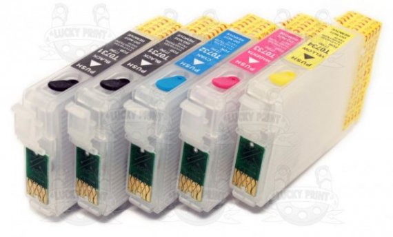 фото ПЗК для Epson T30 изображение Перезаправляемые картриджи Epson T30
