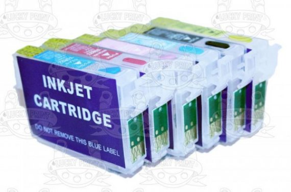 фото Перезаправляемые картриджи для Epson PX820FWD изображение Перезаправляемые картриджи Epson PX820FWD