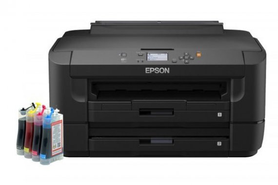 изображение Сублимационный принтер Epson WorkForce WF-7110DTW с СНПЧ Standart