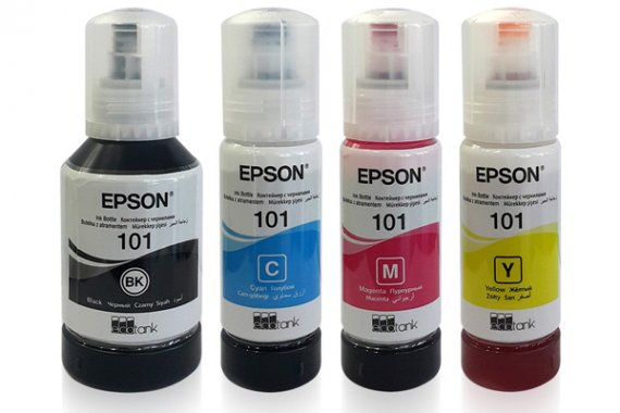 изображение Комплект оригинальных чернил для Epson L4150 (4*70 ml)