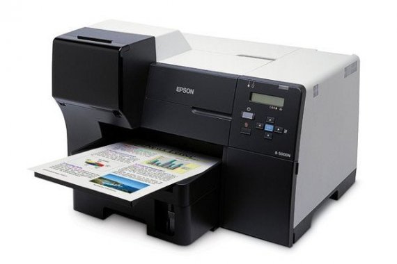изображение Цветной принтер Epson B500DN с СНПЧ