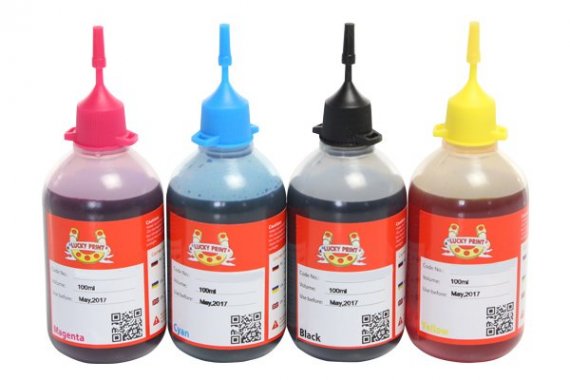 фото Чернила 11UV Комплект (4*100 ml) изображение Фото-чернила для Epson Lucky Print 11UV (4*100 ml)