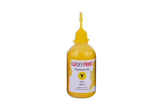 изображение Пигментные чернила для Epson Lucky Print Yellow (100 ml)