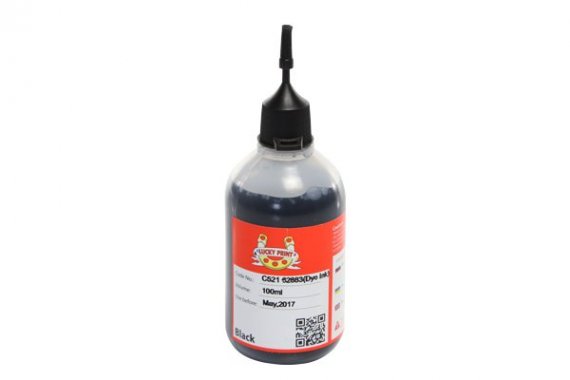 фото Фоточернила (водорастворимые) для Canon изображение Фото-чернила для Canon Lucky Print 521 Black (100 ml)