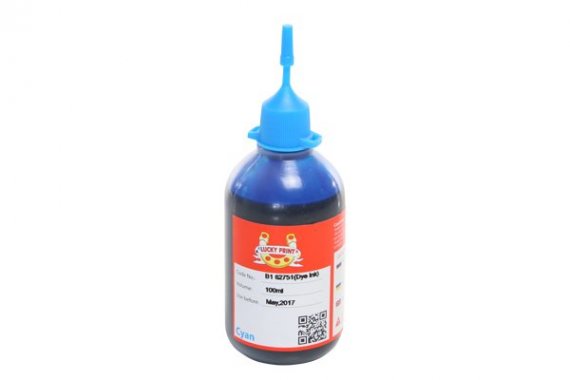 фото Фоточернила (водорастворимые) для Brother изображение Фото-чернила для Brother Lucky Print Cyan (100 ml)