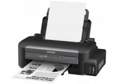 фото Epson M100 с оригинальной СНПЧ изображение Epson M100 с оригинальной СНПЧ