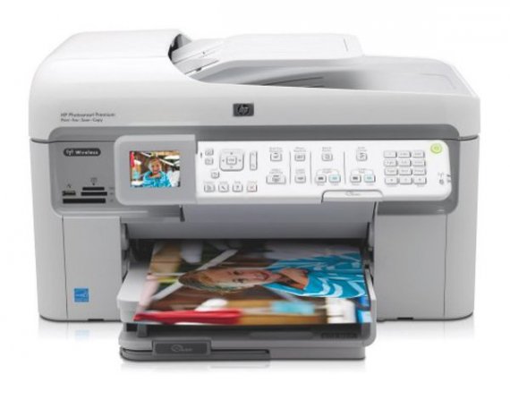 изображение МФУ HP PhotoSmart Premium Fax C309 с СНПЧ