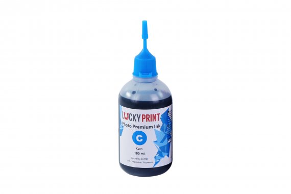 изображение Фото-чернила для Epson Lucky Print 17UV Cyan (100 ml)