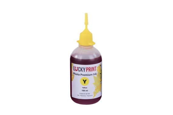 изображение Фото-чернила для Epson Lucky Print 17UV Yellow (100 ml)