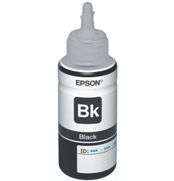 изображение Оригинальные чернила для Epson, T664 Black (70 ml) (C13T66414A)