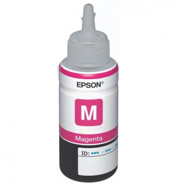 изображение Оригинальные чернила для Epson, T673 Magenta (70 ml) (C13T67334A)