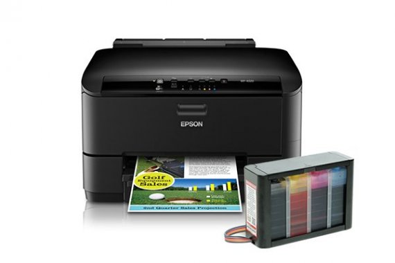изображение Принтер Epson WorkForce Pro WP-4020 с СНПЧ High Tech