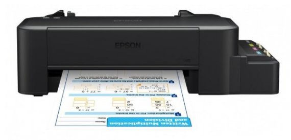 изображение Принтер Epson L120 с СНПЧ и чернилами Lucky Print