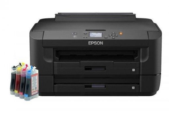 фото Epson WF-7110DTW с СНПЧ изображение Принтер Epson WorkForce WF-7110DTW с СНПЧ