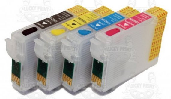 фото Перезаправляемые картриджи для Epson WorkForce Pro WP-4540 изображение Перезаправляемые картриджи Epson WorkForce Pro WP-4540
