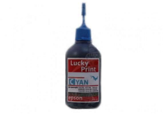 изображение Ультрахромные чернила Lucky Print для Epson R1900 Cyan (100 ml)