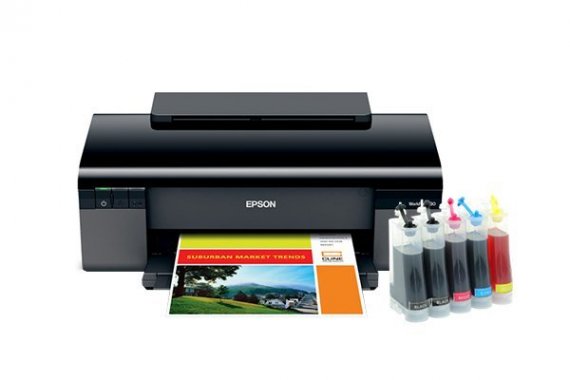 фото Epson 30 изображение Сублимационный принтер Epson WorkForce 30 с СНПЧ