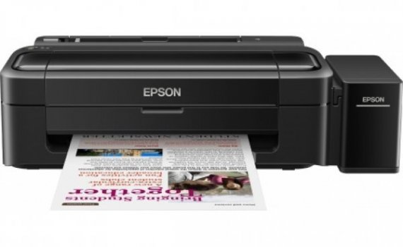 изображение Epson L132 с оригинальной СНПЧ и чернилами Lucky Print 1