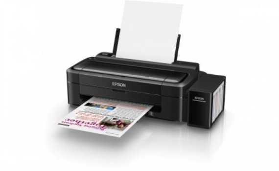 изображение Epson L132 с оригинальной СНПЧ и чернилами Lucky Print 2
