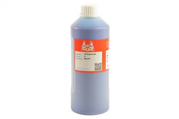 фото Фоточернила (водорастворимые) Lucky-Print Light Cyan для L800 1L изображение Фото-чернила Lucky Print для Epson L800 Light Cyan (1L)