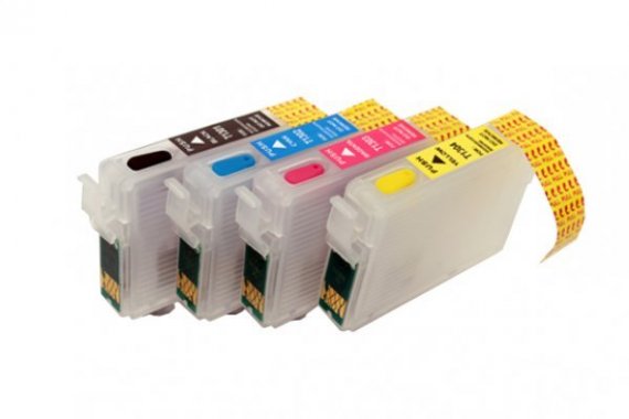 изображение Перезаправляемые картриджи для Epson WorkForce WF-7015 3