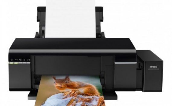 изображение Принтер Epson L805 с СНПЧ и чернилами Lucky Print