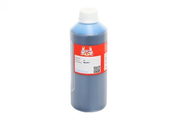 фото Ультрахромные чернила Lucky Print Light Cyan изображение Ультрахромные чернила Lucky Print Light Cyan (1 L)