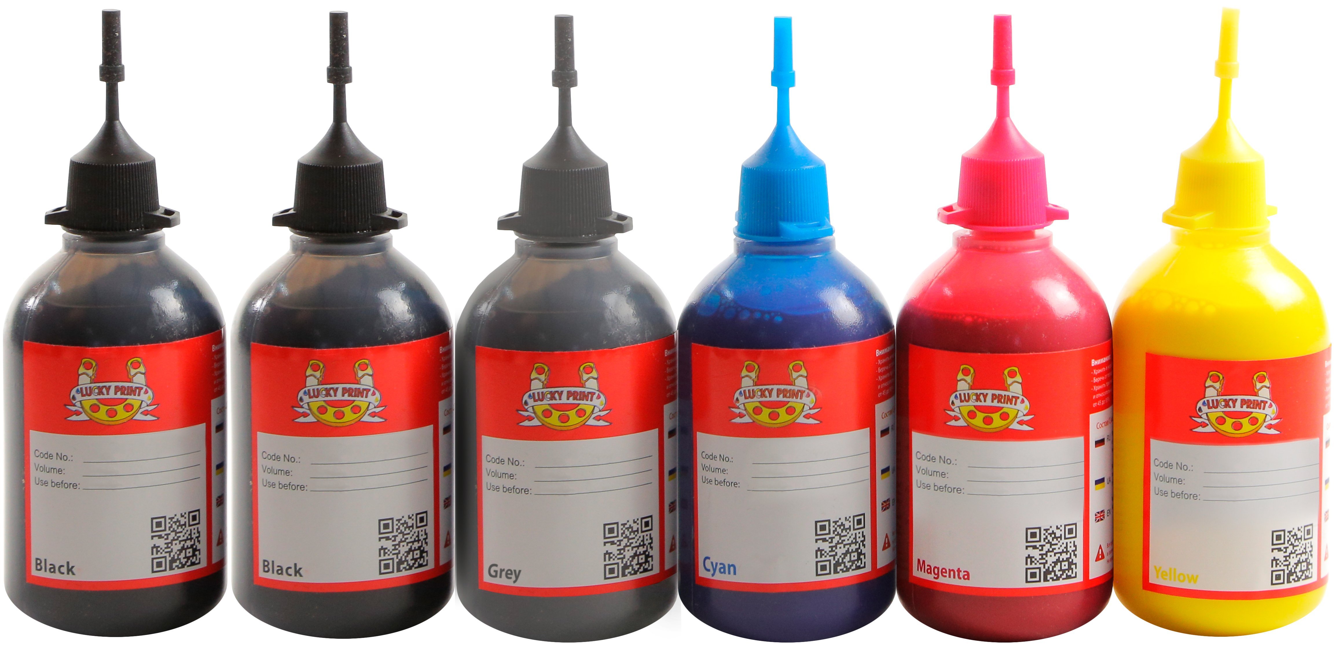 Фото-чернила для Canon PIXMA MG6150 Lucky Print (6*100 ml)