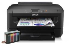 фото Epson WF-7110DTW с СНПЧ High Tech изображение Epson WF-7110DTW с СНПЧ High Tech