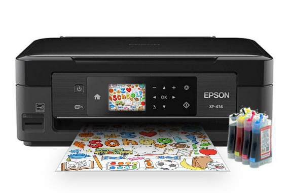 фото Epson Expression Home XP-434 изображение МФУ Epson Expression Home XP-434 с СНПЧ