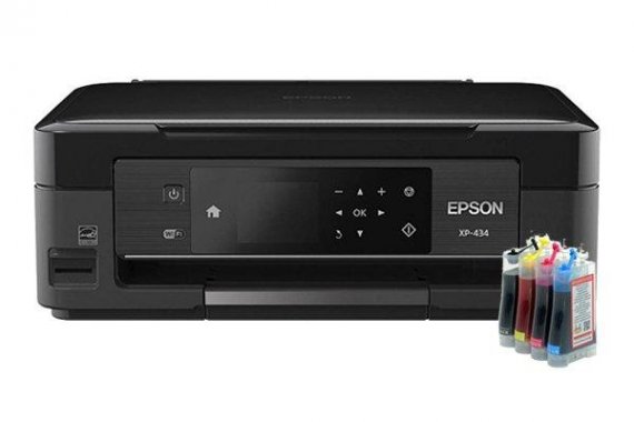 фото Epson Expression Home XP-434 изображение МФУ Epson Expression Home XP-434 с СНПЧ