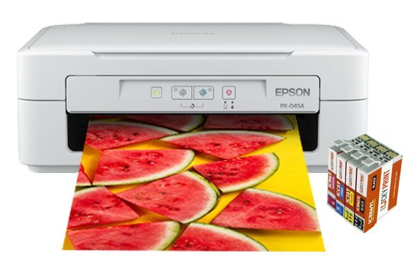 МФУ Epson Colorio PX-045A с картриджами Lucky Print купить в