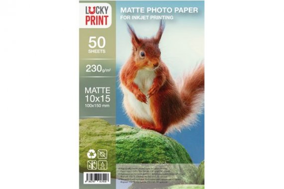 изображение Матовая фотобумага Lucky Print 1