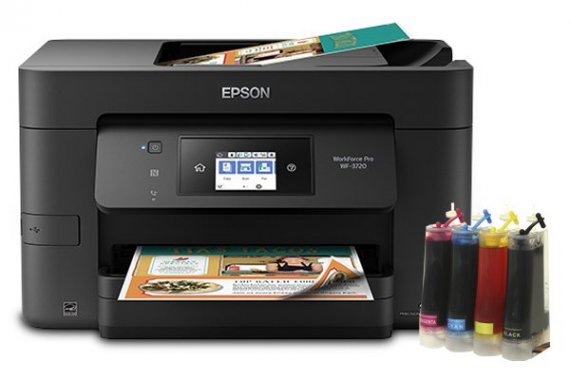 фото Epson WF-3720 изображение МФУ WorkForce Pro WF-3720 с СНПЧ Standart