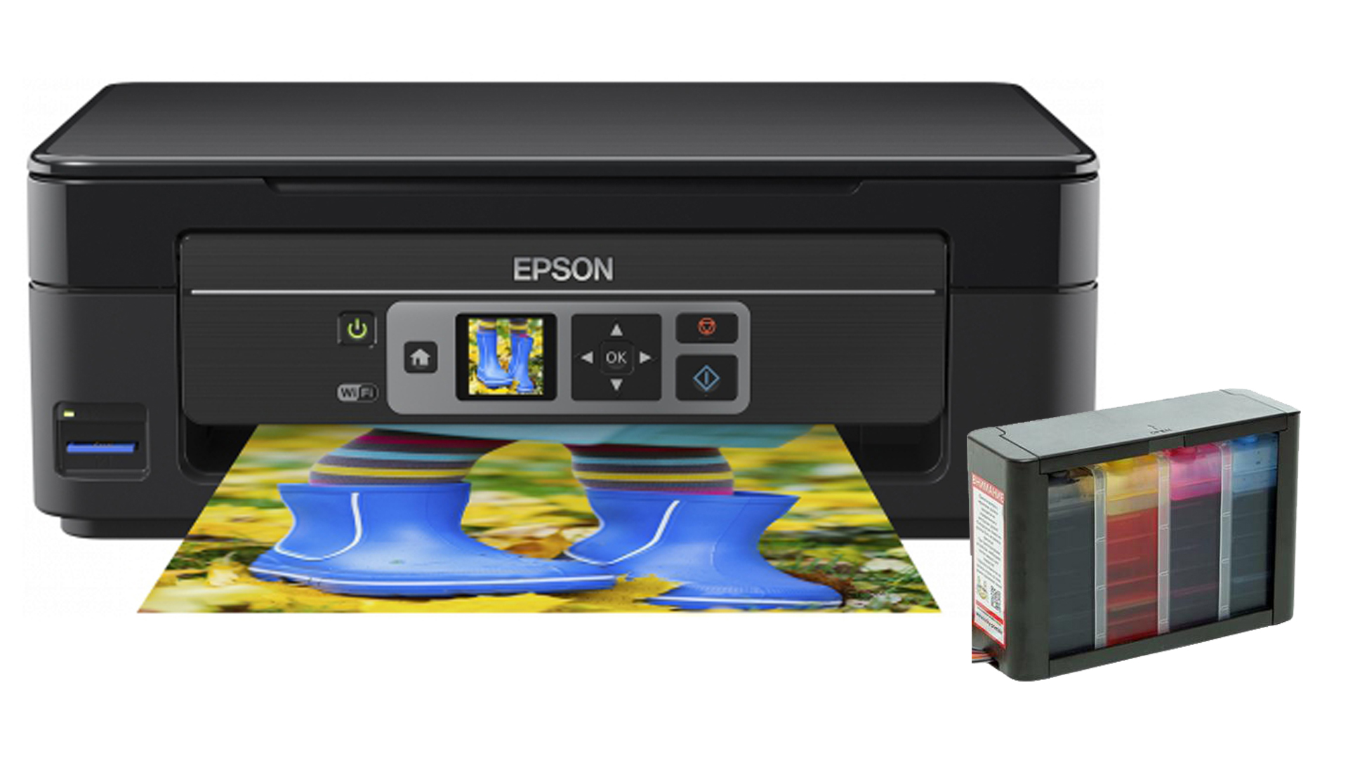 Отзывы о МФУ Epson Expression Home XP-352 с СНПЧ Hightech - Москва