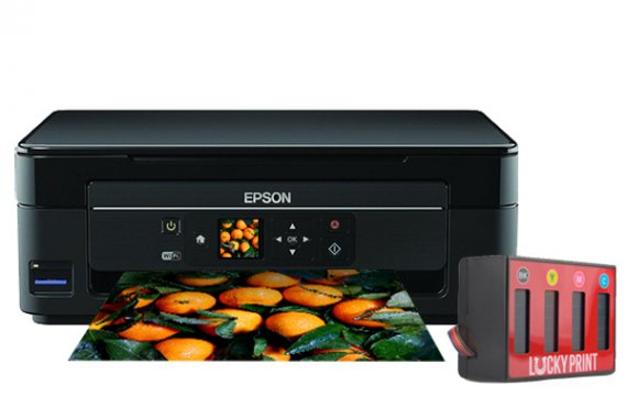 фото Epson XP-342 изображение МФУ Epson Expression Home XP-342 с Бесконтактной СНПЧ