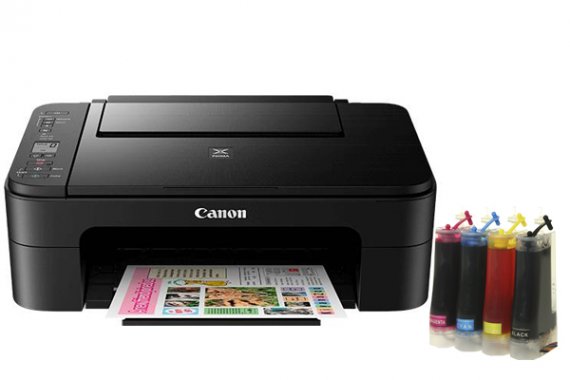 фото Canon TS3140 изображение МФУ Canon PIXMA TS3140 с СНПЧ