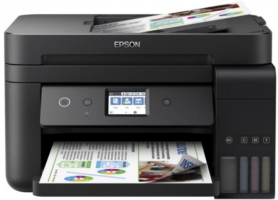 фото Epson L6190 изображение МФУ Epson L6190 с СНПЧ и чернилами Lucky Print