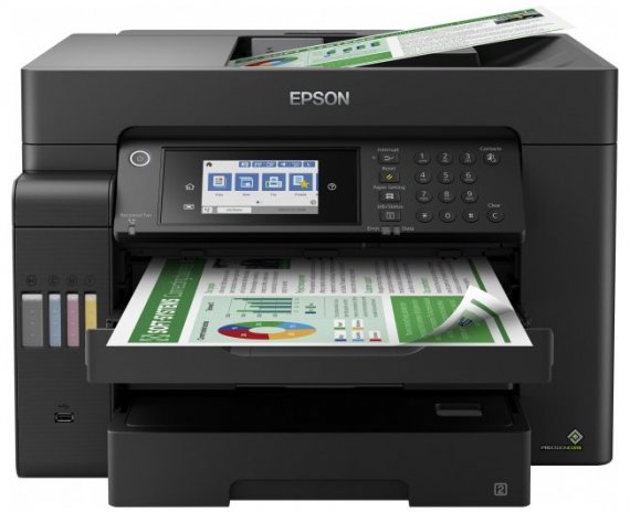 фото Epson L15150 изображение МФУ Epson L15150 с СНПЧ и чернилами Epson