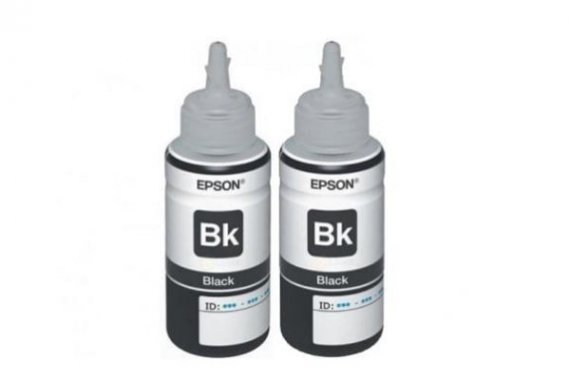 изображение Оригинальные чернила для Epson, T673 Black (2x70 ml)